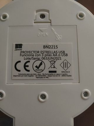 Proyector Estrellas BN2215