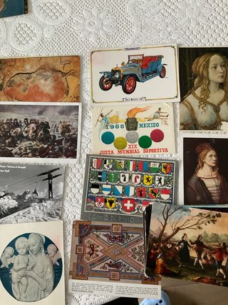 Postales vintage años 60