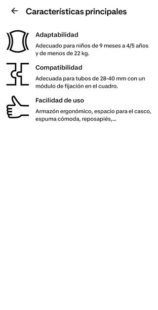 Silla bici niño Hamax Smiley 