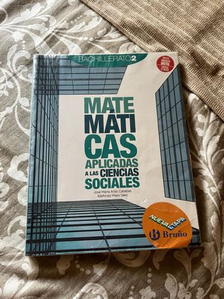 Matemáticas aplicadas a las Ciencias Sociales 2...