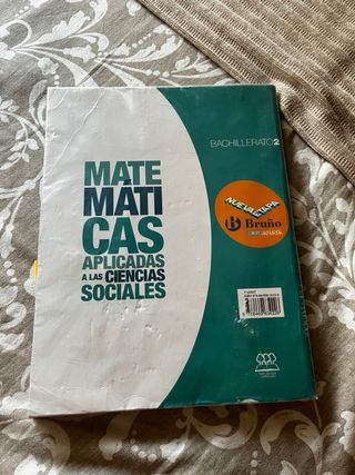 Matemáticas aplicadas a las Ciencias Sociales 2...