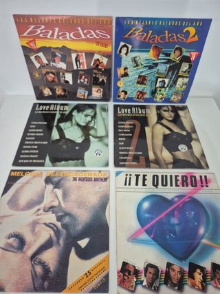 6 Recopilatorios en vinilo