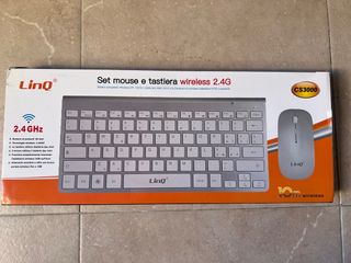 Kit teclado ratón LinQ inalámbrico 2.4GHz