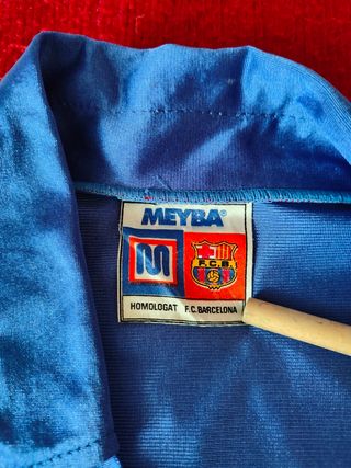 Camiseta fútbol Barcelona Meyba 1981/89