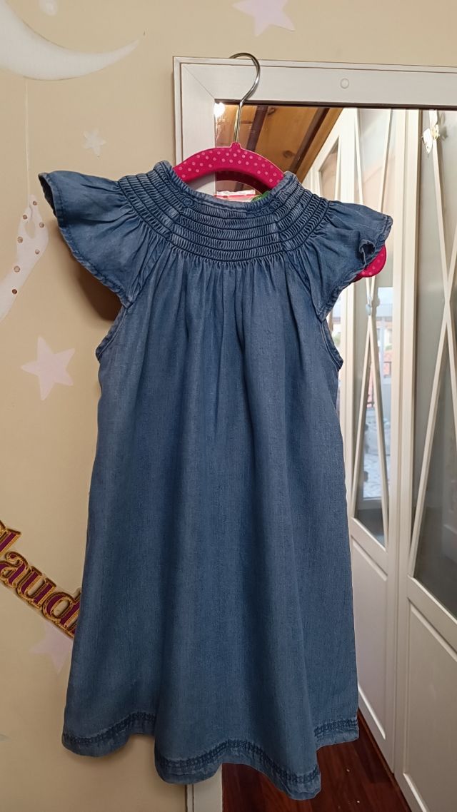 Vestido vaquero Benetton (2-3 años)