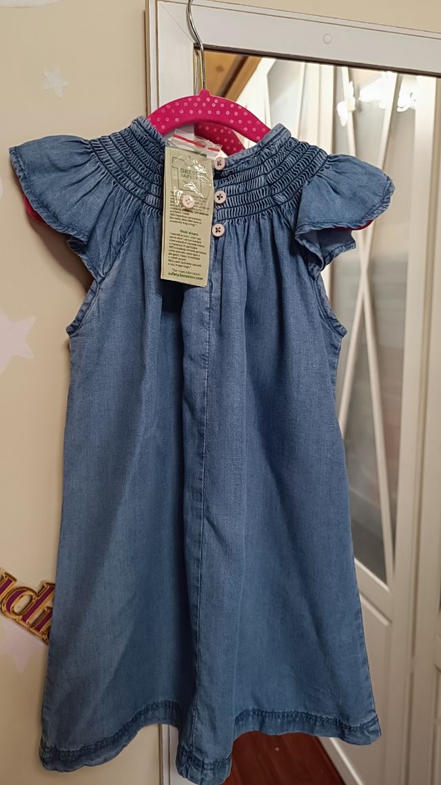 Vestido vaquero Benetton (2-3 años)