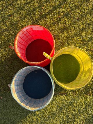 3 Cajas tela - Decoración infantil