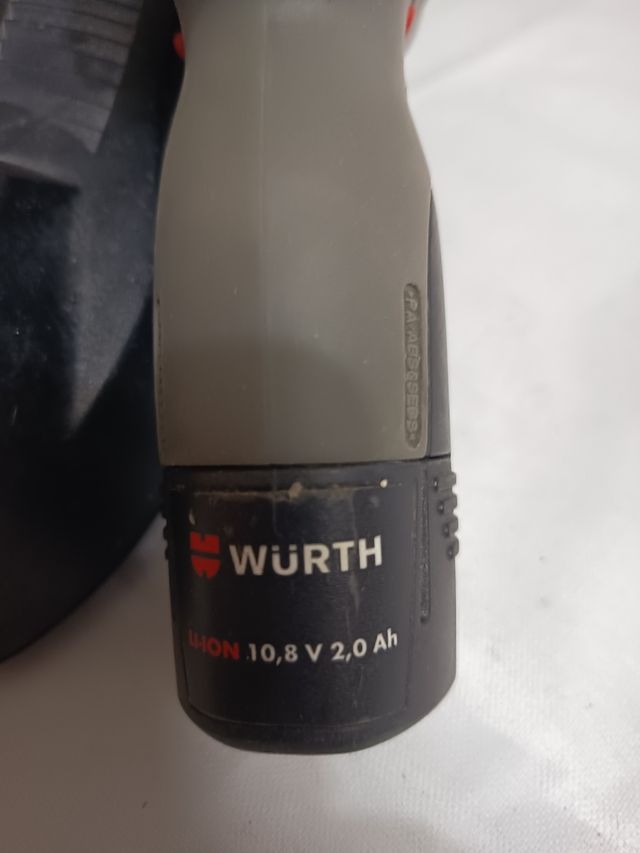 Taladro atornillador a batería Wurth 10.8