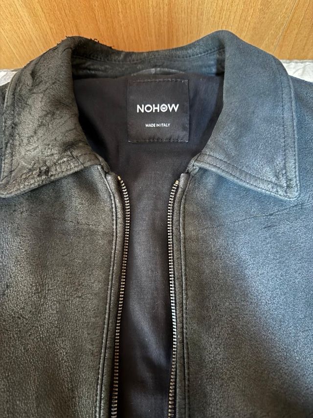 Giubbotto NOHOW nero vintage