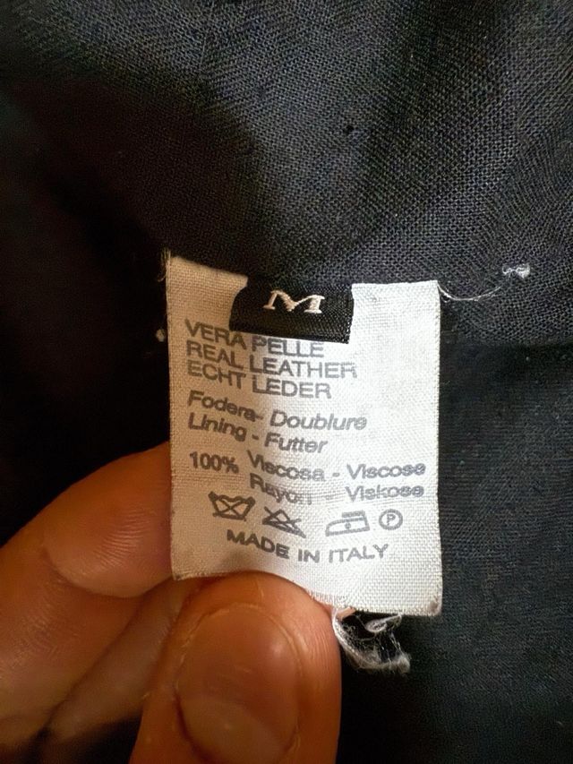 Giubbotto NOHOW nero vintage