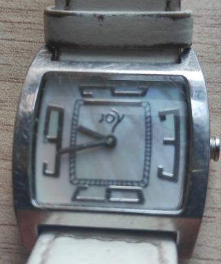 Reloj Joy mujer - plata blanco