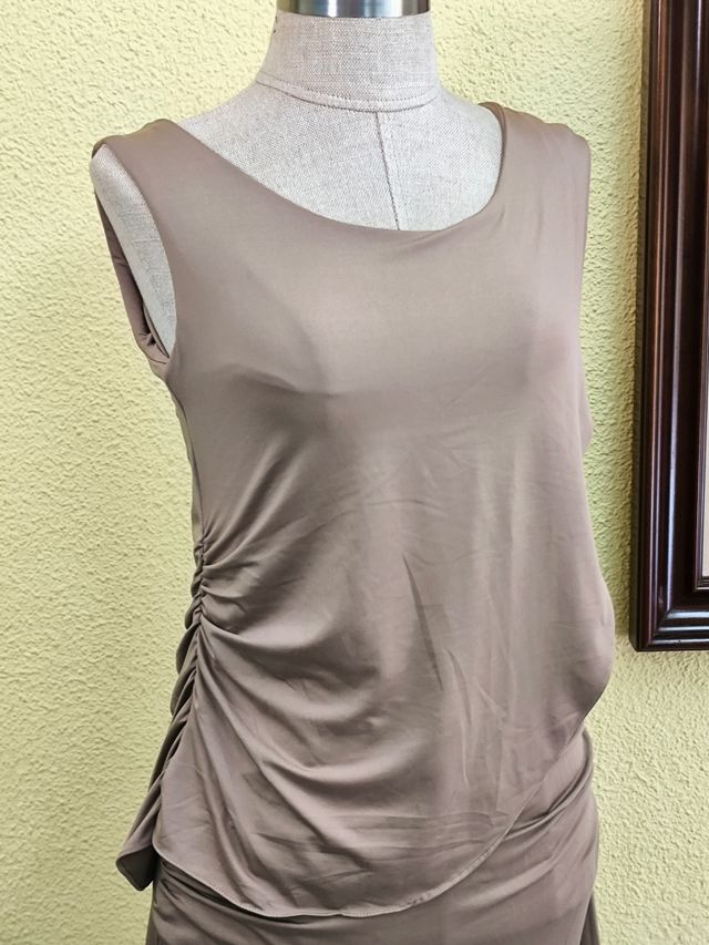 Vestido beige - Talla M