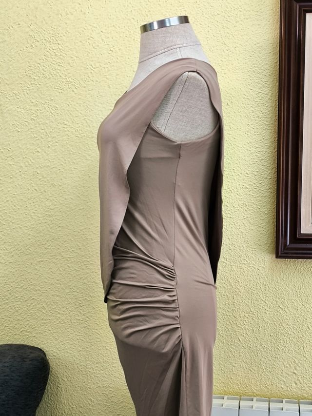 Vestido beige - Talla M