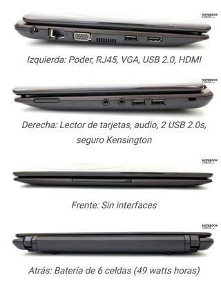 Netbook Acer Aspire One 722 nuevo