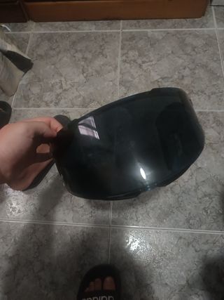 Visera Casco Moto oscura