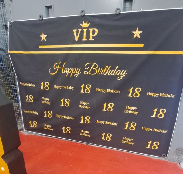 Photocall 18 cumpleaños