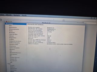 MacBook Air 13" Apple Plata