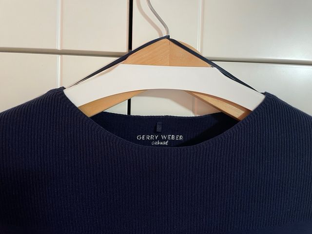 Suéter GERRY WEBER azul - manga corta