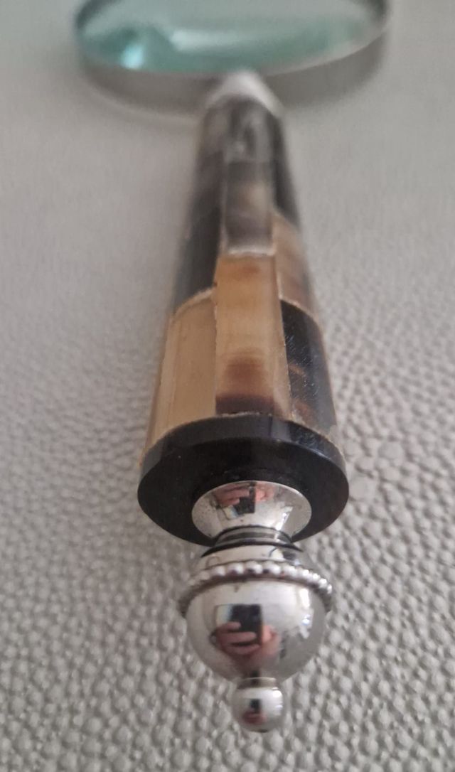 Juego de Lupa y Abrecartas Vintage