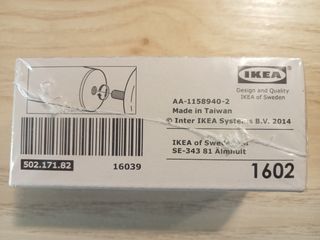 2 remates cortinas IKEA Raffig blancos