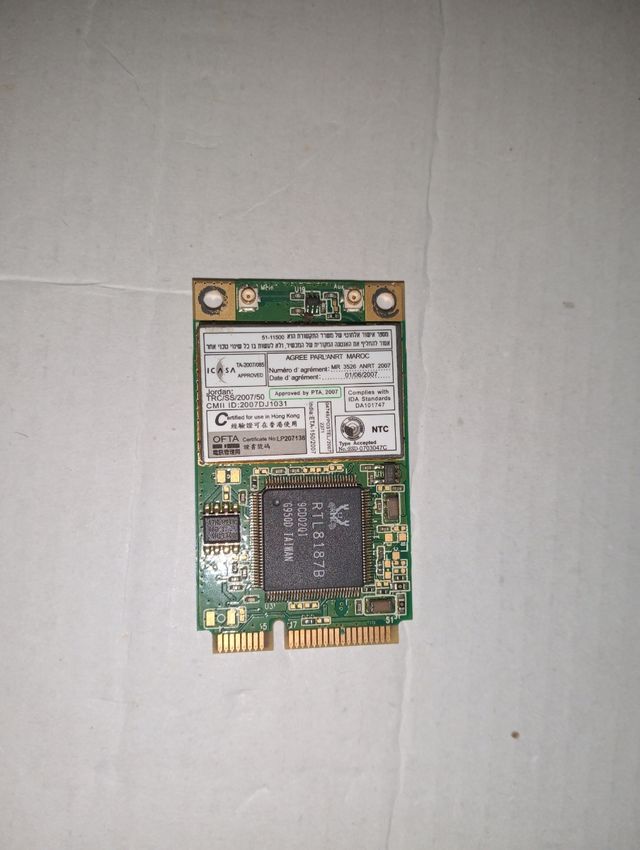 Placa de Rede Realtek RTL8187B