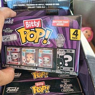 Funko Pop! Bitty: Pesadilla antes de Navidad (4 fi