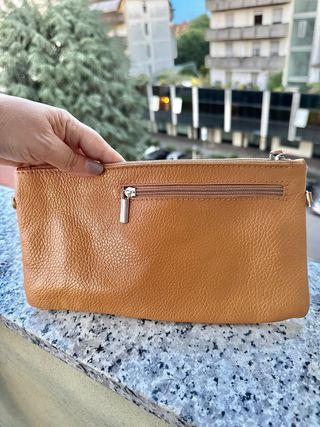 Pochette Pelle Ocra