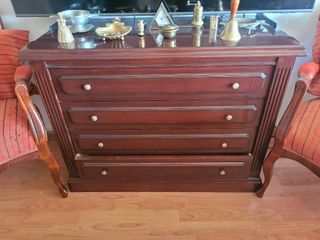 Cómoda madera 5 cajones - Madrid