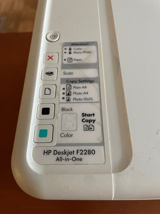 Impresora HP Deskjet F2280 - Multifunción