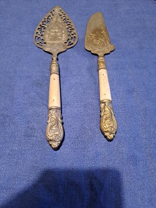 2 Palettine Dolce Antiche in Ottone