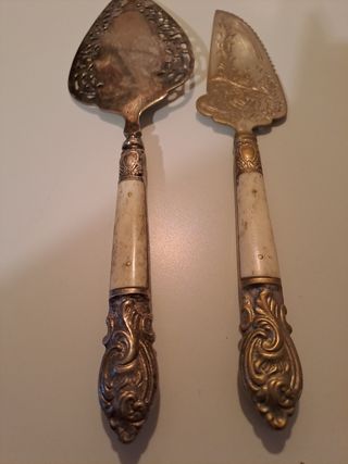 2 Palettine Dolce Antiche in Ottone