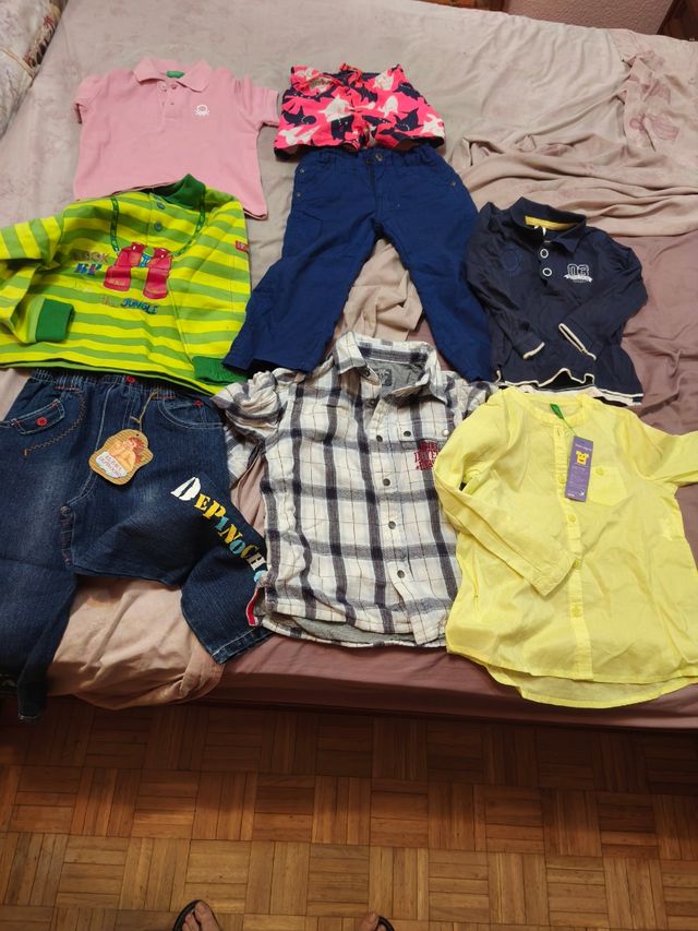 Roupa criança 2-4 anos