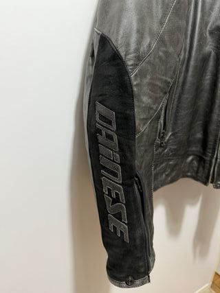 Cazadora cuero Dainese hombre