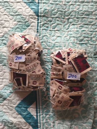 Etiquetas ropa vintage - 400uds