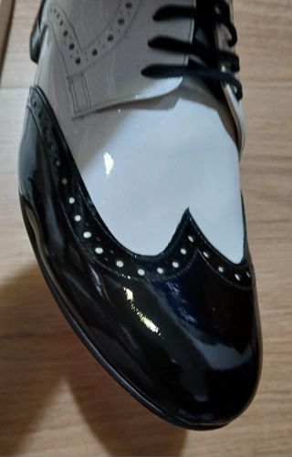 Zapatos baile swing bicolor