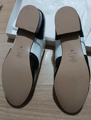 Zapatos baile swing bicolor