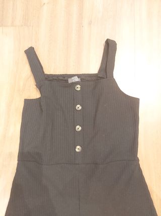 Mono negro niña - Pantalón corto