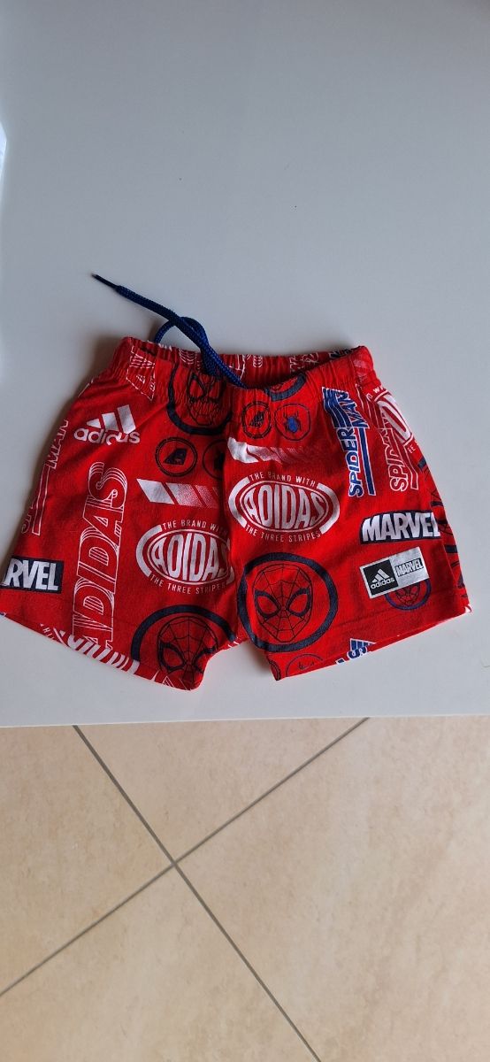 Completo Adidas Spiderman bimbo