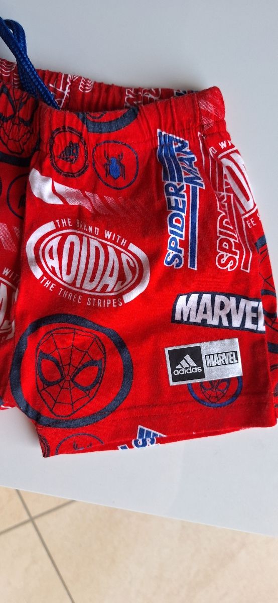 Completo Adidas Spiderman bimbo