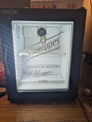 Nevera Schweppes - Mini Bar