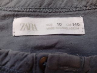 Camiseta Zara azul hombre