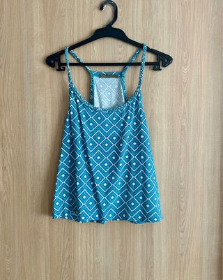Camiseta Sfera azul turquesa 