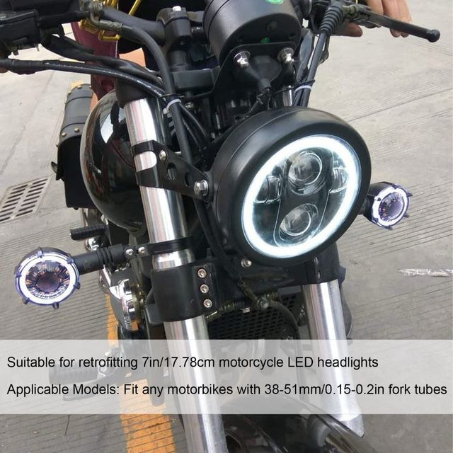 Faro de Moto universal LED Craftride 7"