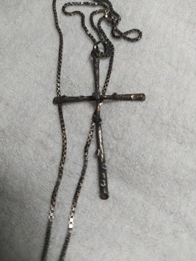 Collar plata 925 - Cruz