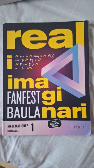 Libro de Matemáticas de 1 de Bachillerato 