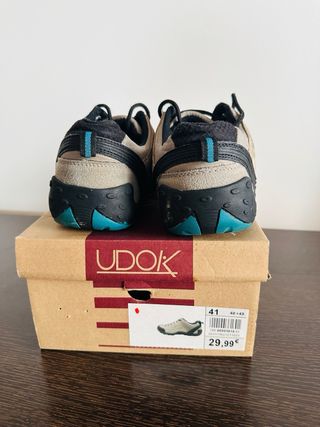 Zapatillas UDOK hombre - grises y negras