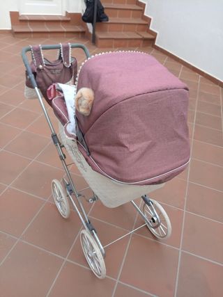 Carrito muñecas clásico