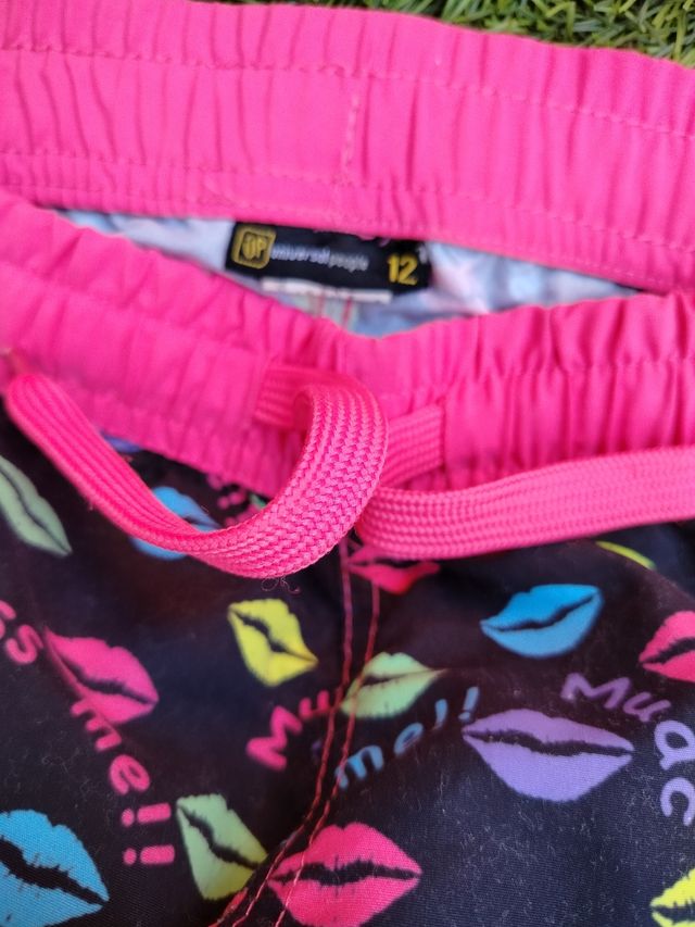 2 Shorts 9-12 años pantalones cortos niña