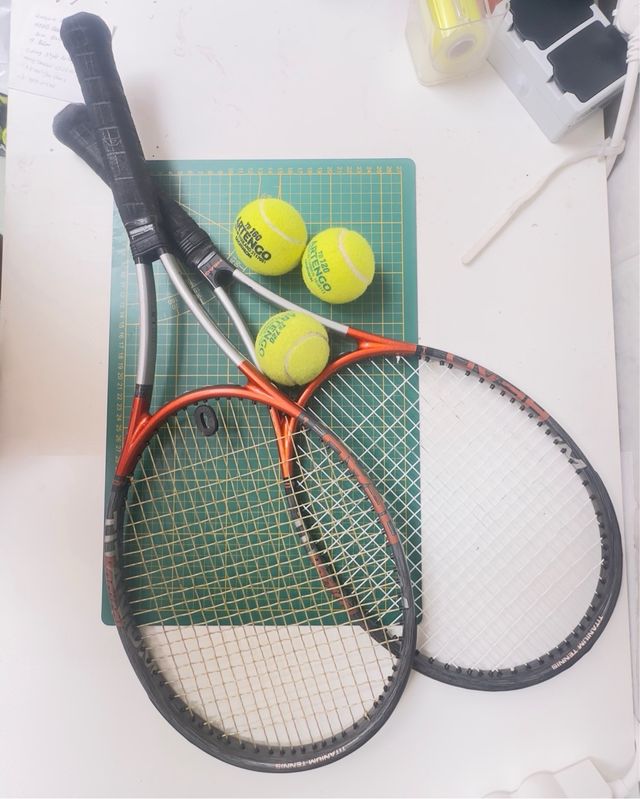 Raquete Tenis Titanium - 2 un ou 35€ cada.