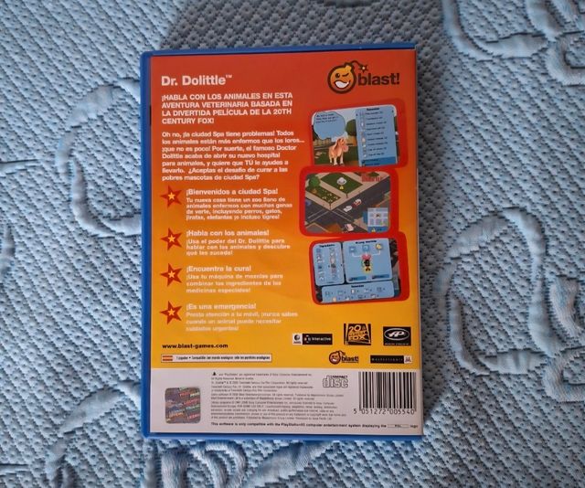 Dr. Dolittle - PS2 (PlayStation 2)